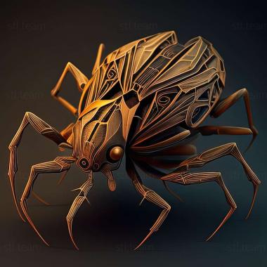 3D model Ixodes conepati (STL)